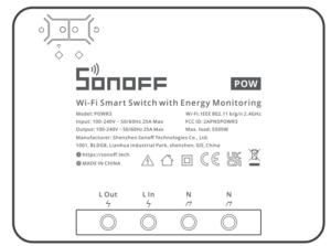 Sonoff Pow R2 Wifi, Sonoff Dual R2, Sonoff Dual R3, Sonoff Pow R3